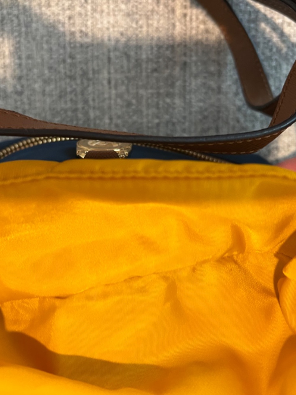 Michael Kors Navy Nylon Crossbody Bag - Picture 9 of 10